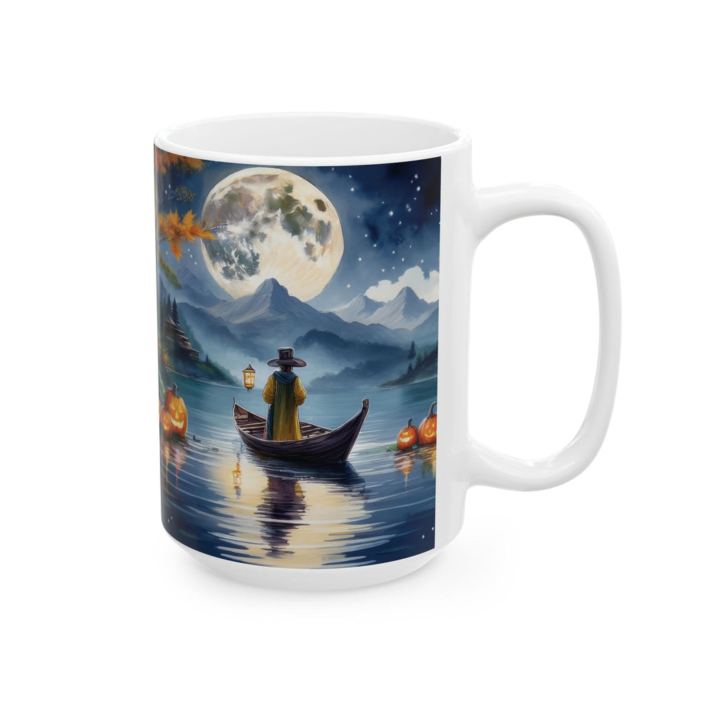 Ceramic Mug – Como Lake Fall Night