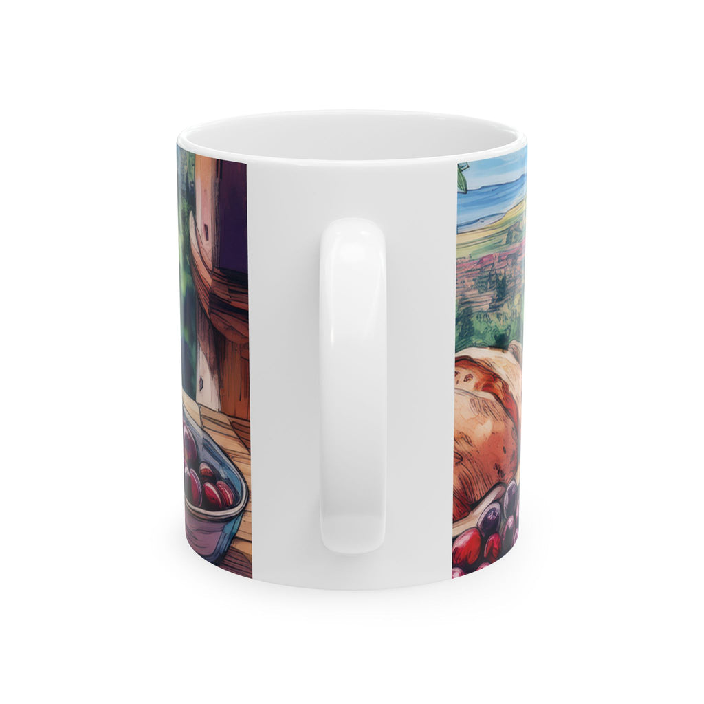 Ceramic Mug- Mediterranean Table