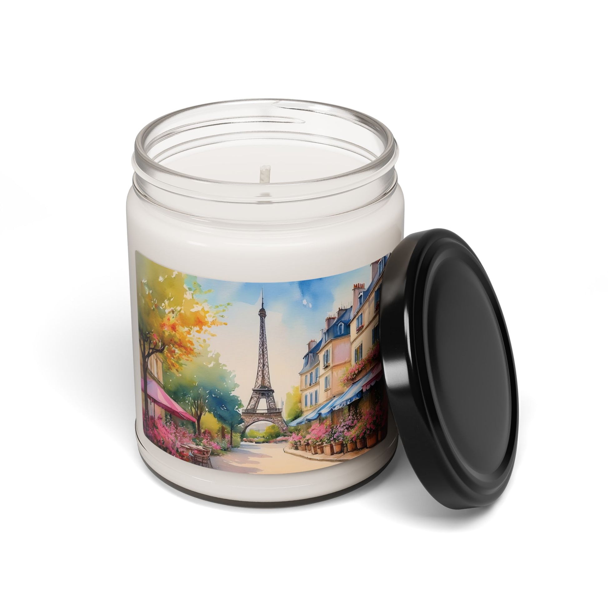 Scented Soy Candle - Eiffel Tower & Cafes