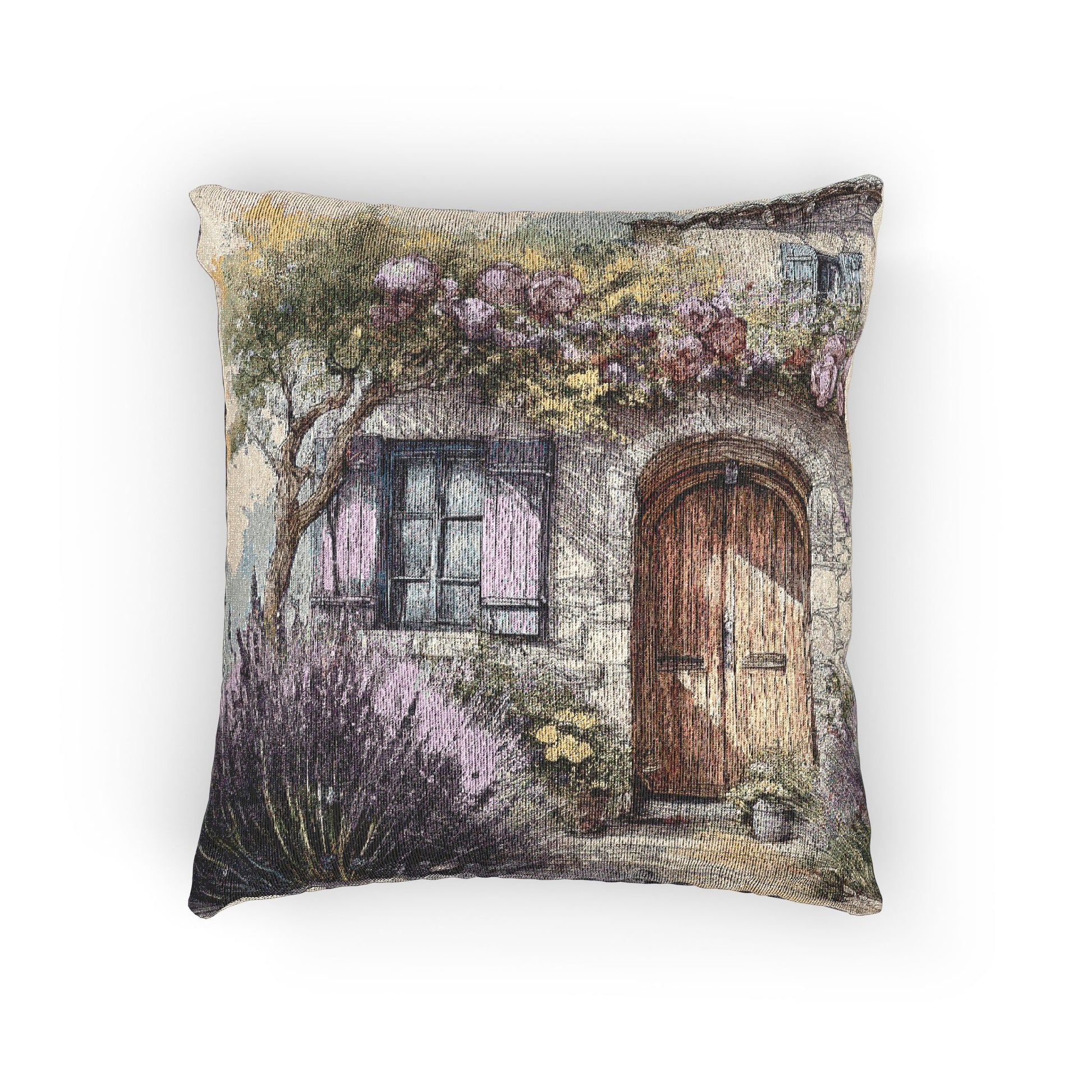 Woven Pillow – French Cottage