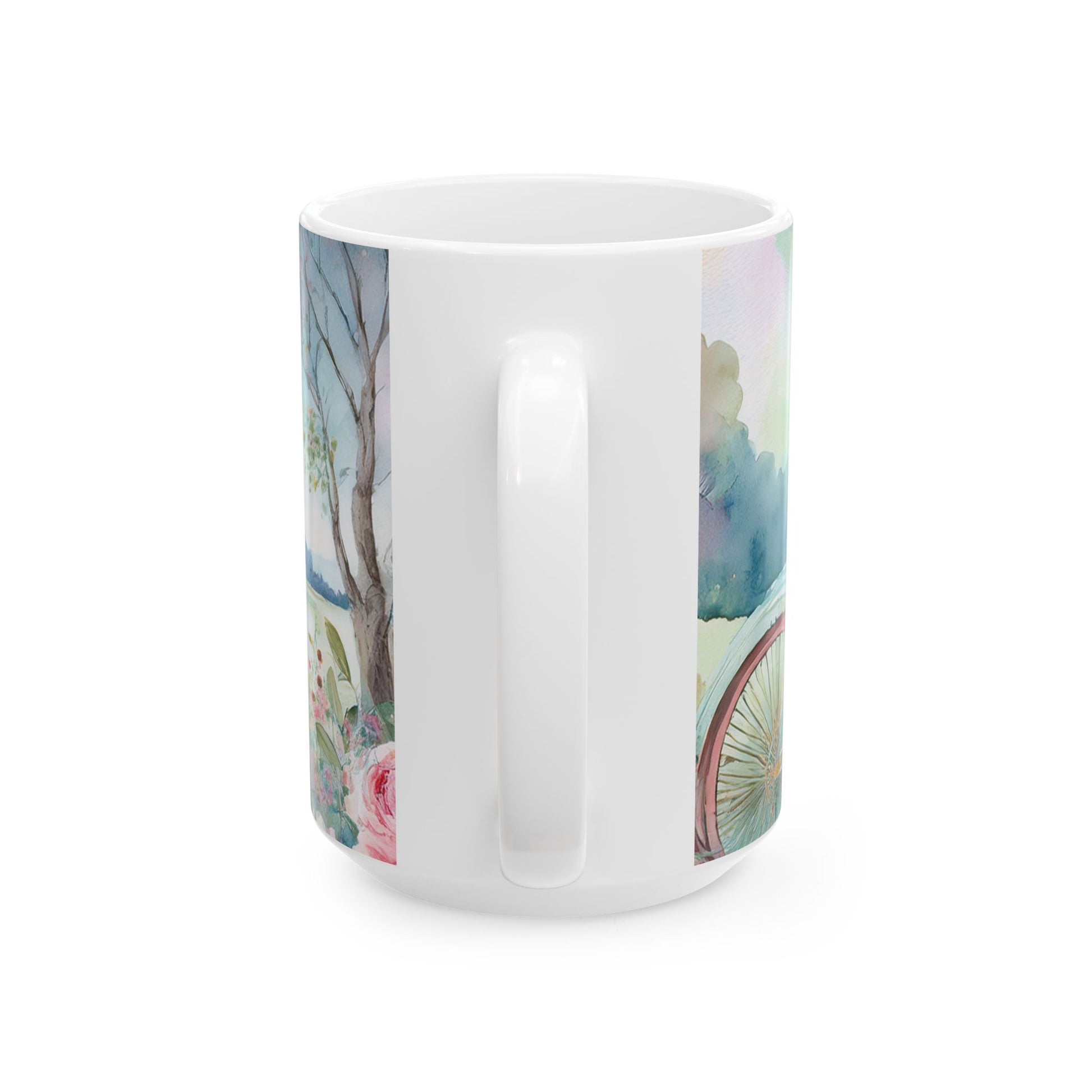Ceramic Mug - Countryside & Bicycle