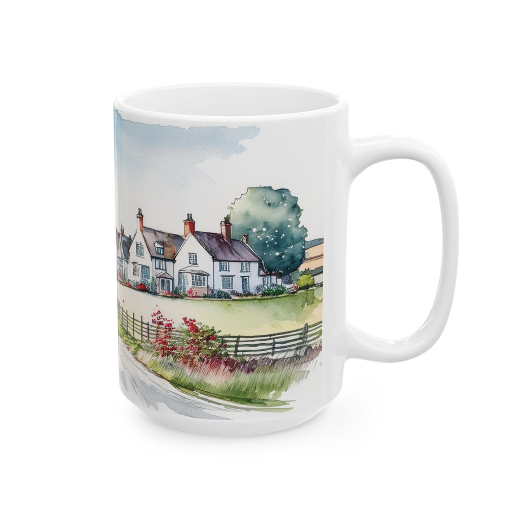 Ceramic Mug – English Cottages