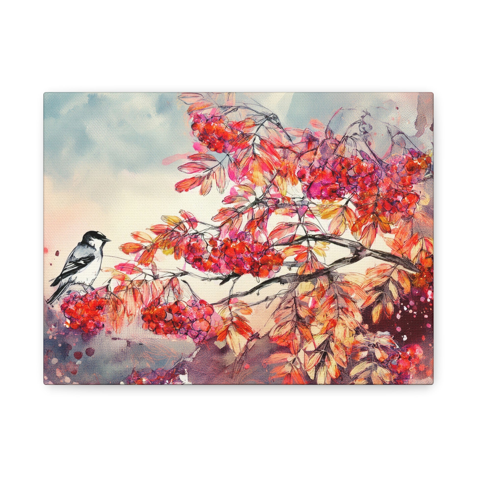 Canvas Wall Art - Rowan Songbird