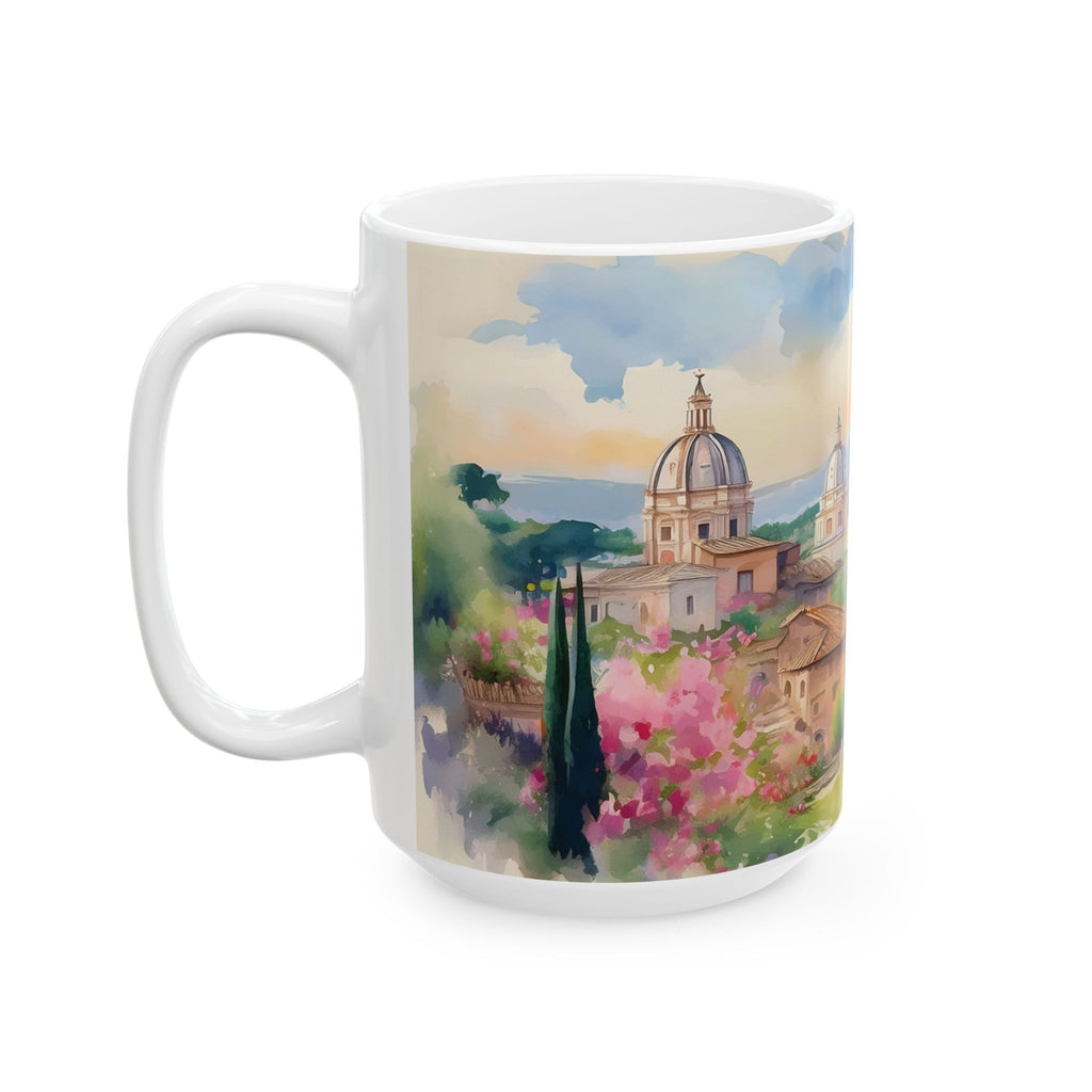 Ceramic Mug – Italian Cityscape