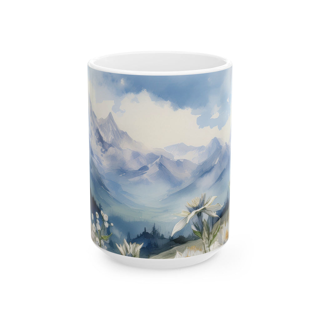 Ceramic Mug – Edelweiss Alps