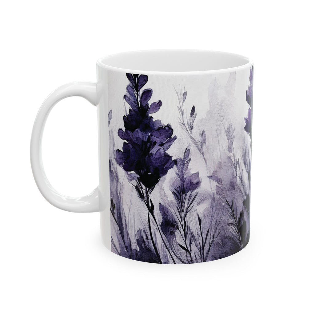 Ceramic Mug – Lavender Blooms