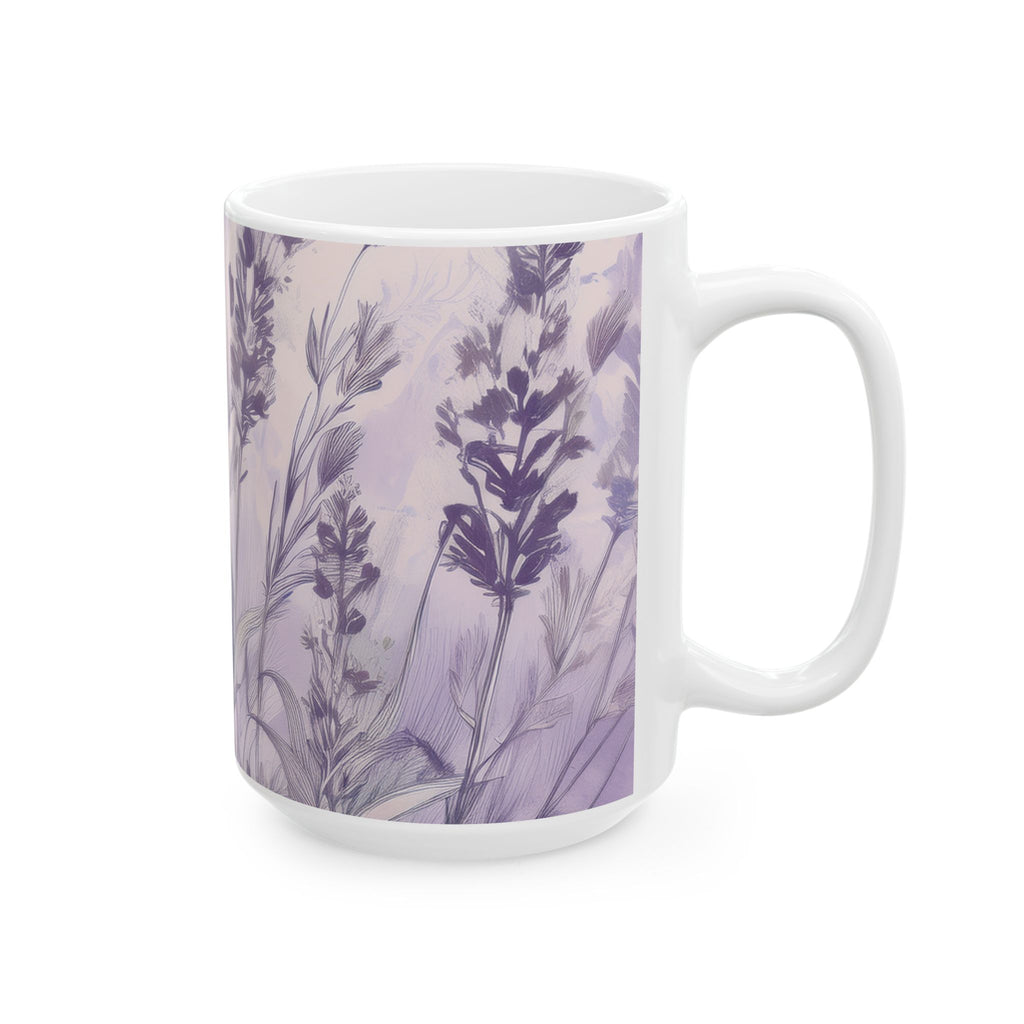 Ceramic Mug - Lavender Field