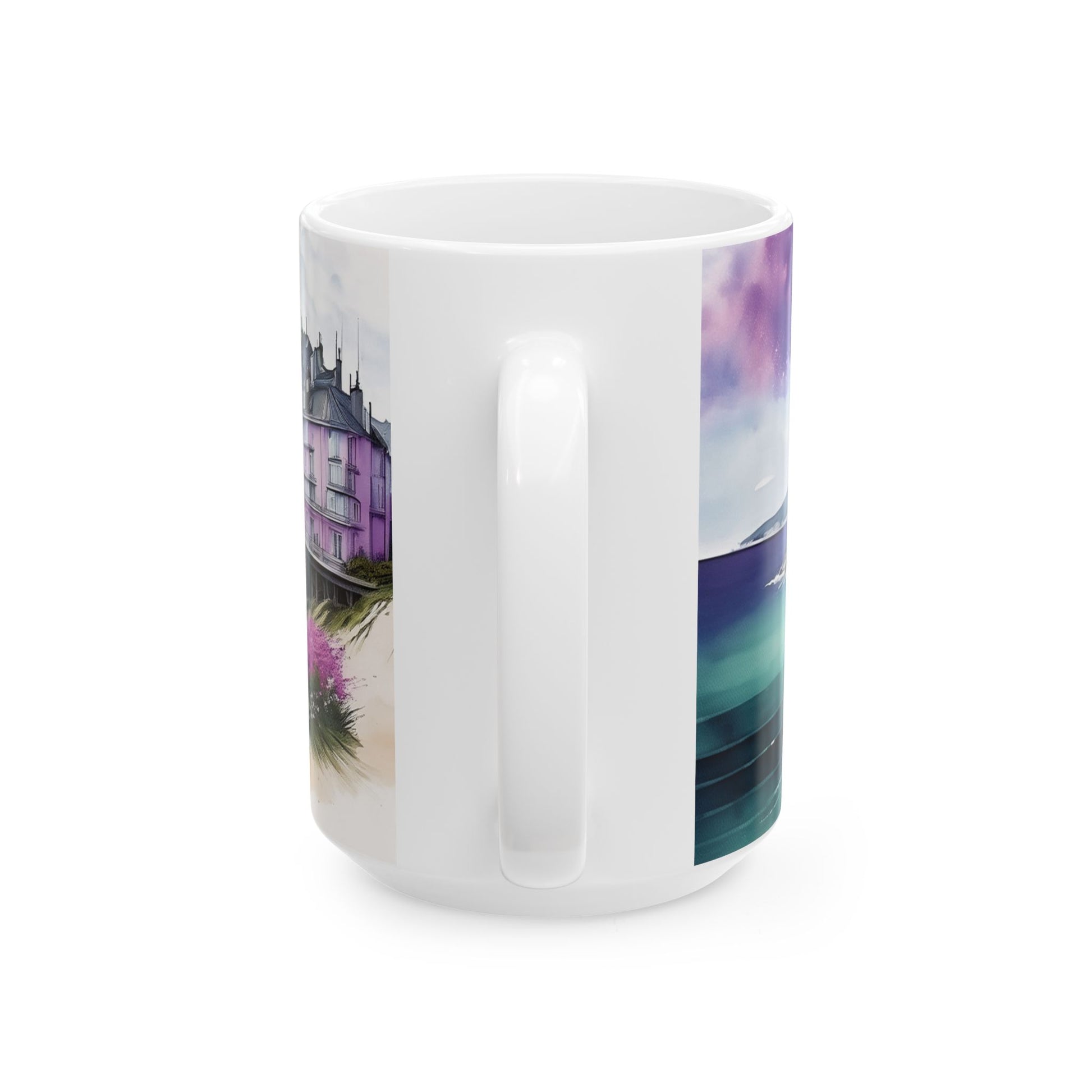Ceramic Mug – Coastal Village