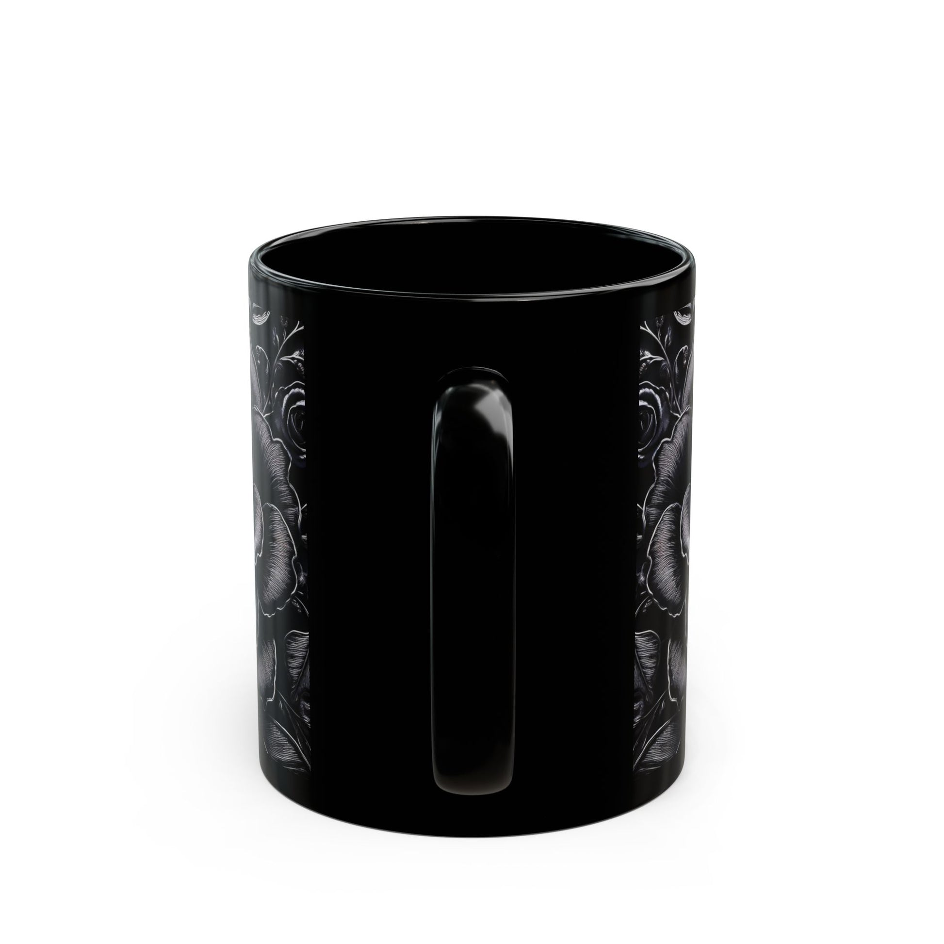 Mug - Midnight Elegance Rose