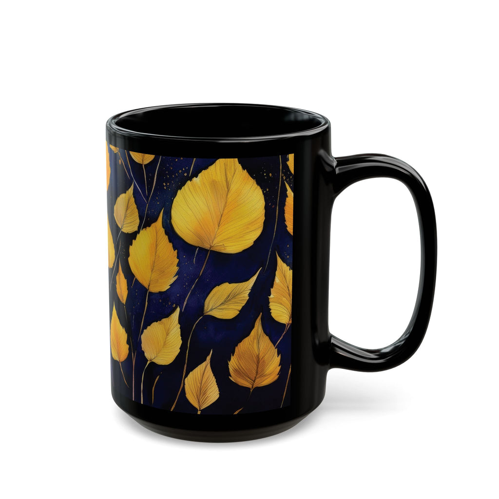 Ceramic Mug – Aspen Leaves