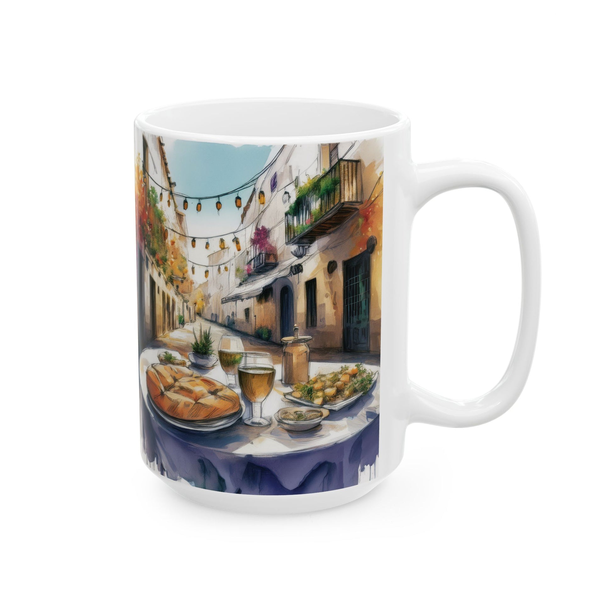 Ceramic Mug – Mediterranean Street