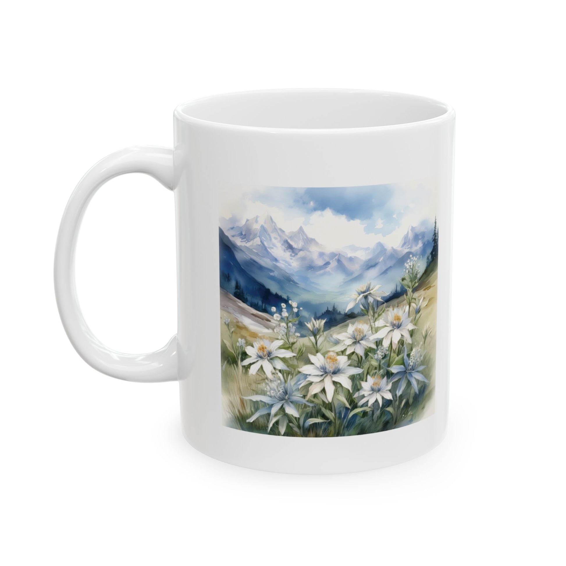 Ceramic Mug – Alpine Bloom