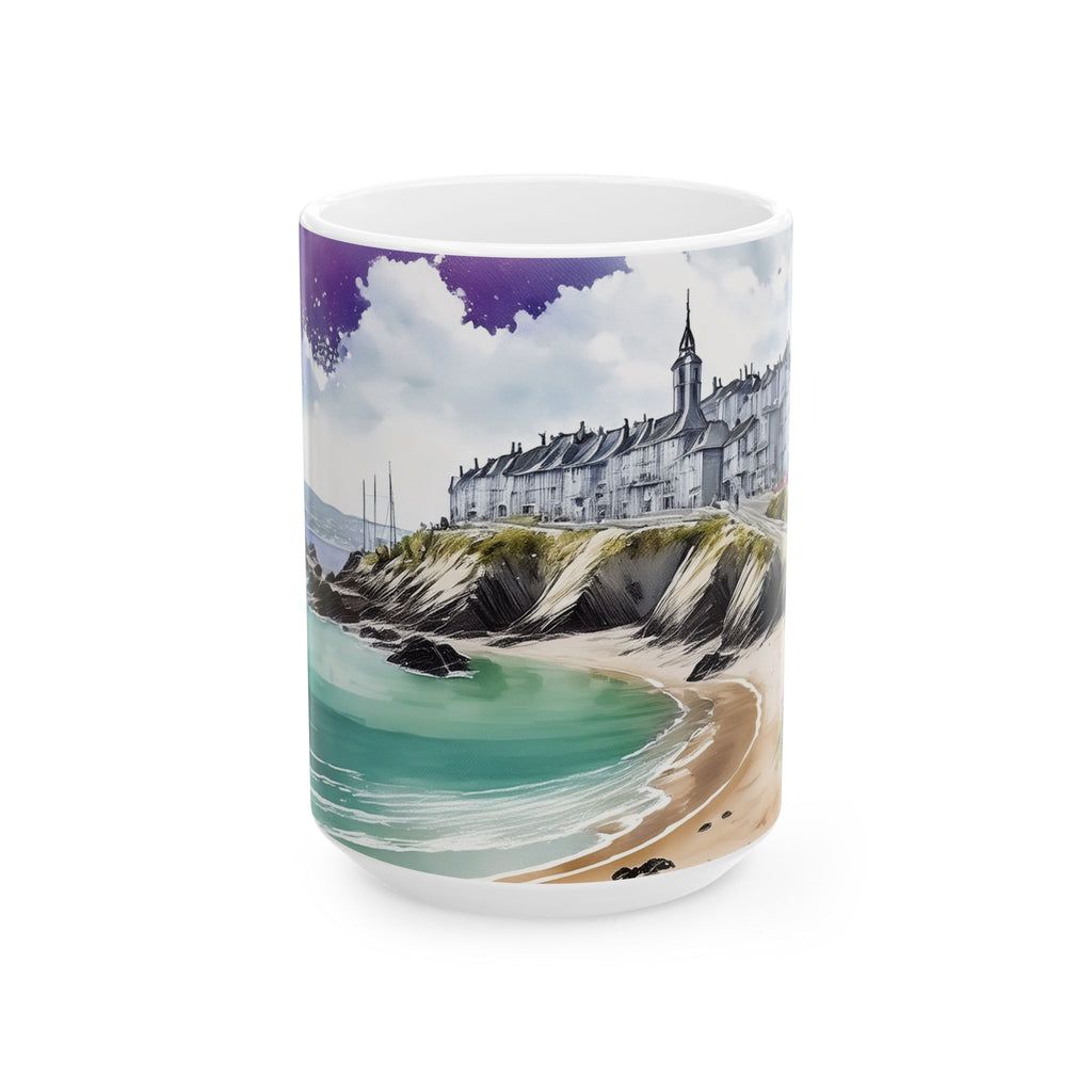 Ceramic Mug – Coastal Village