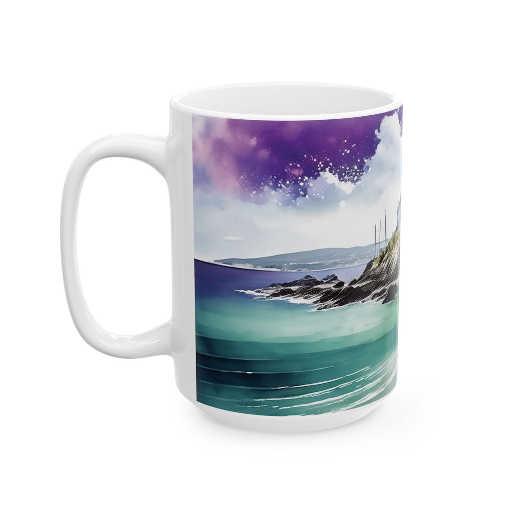 Ceramic Mug – Coastal Village