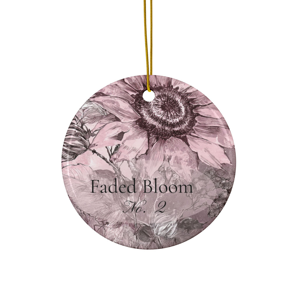 Ceramic Ornament - Faded Bloom No. 2