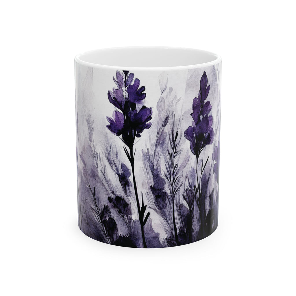 Ceramic Mug – Lavender Blooms
