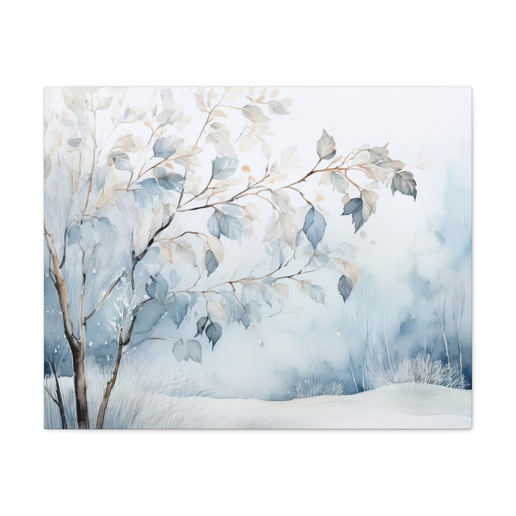 Canvas Wall Art – Nordic Winter Branches