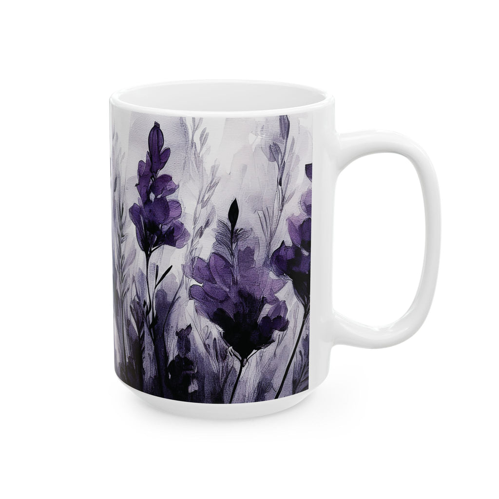 Ceramic Mug – Lavender Blooms