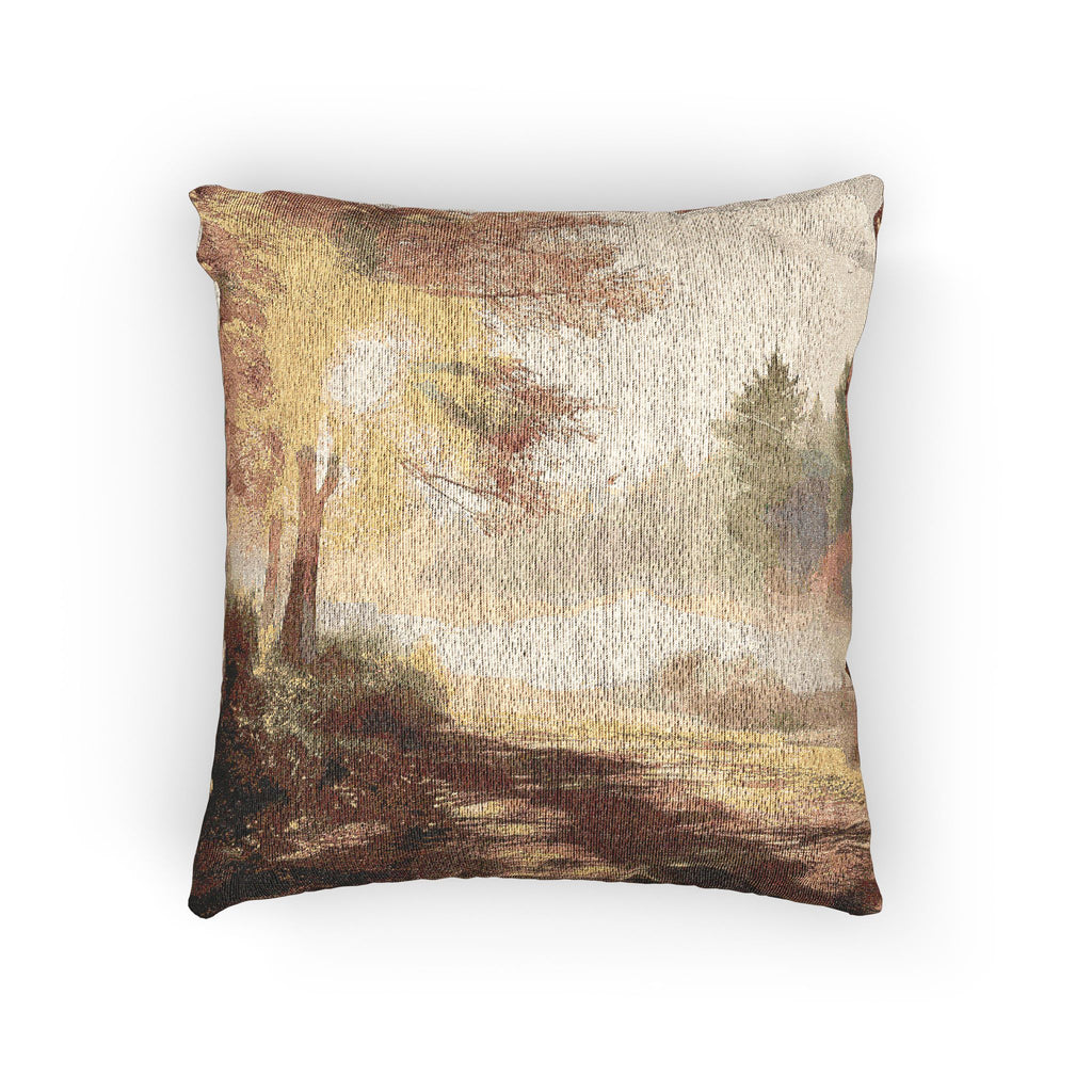 Woven Pillow – Autumn Sunrise