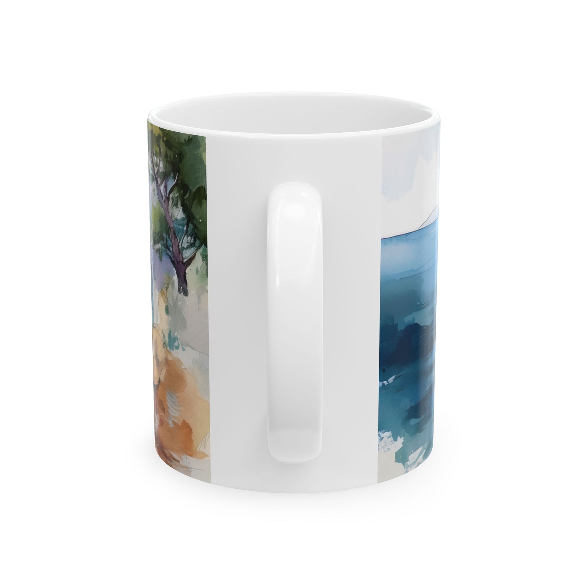 Ceramic Mug – Mediterranean Villa