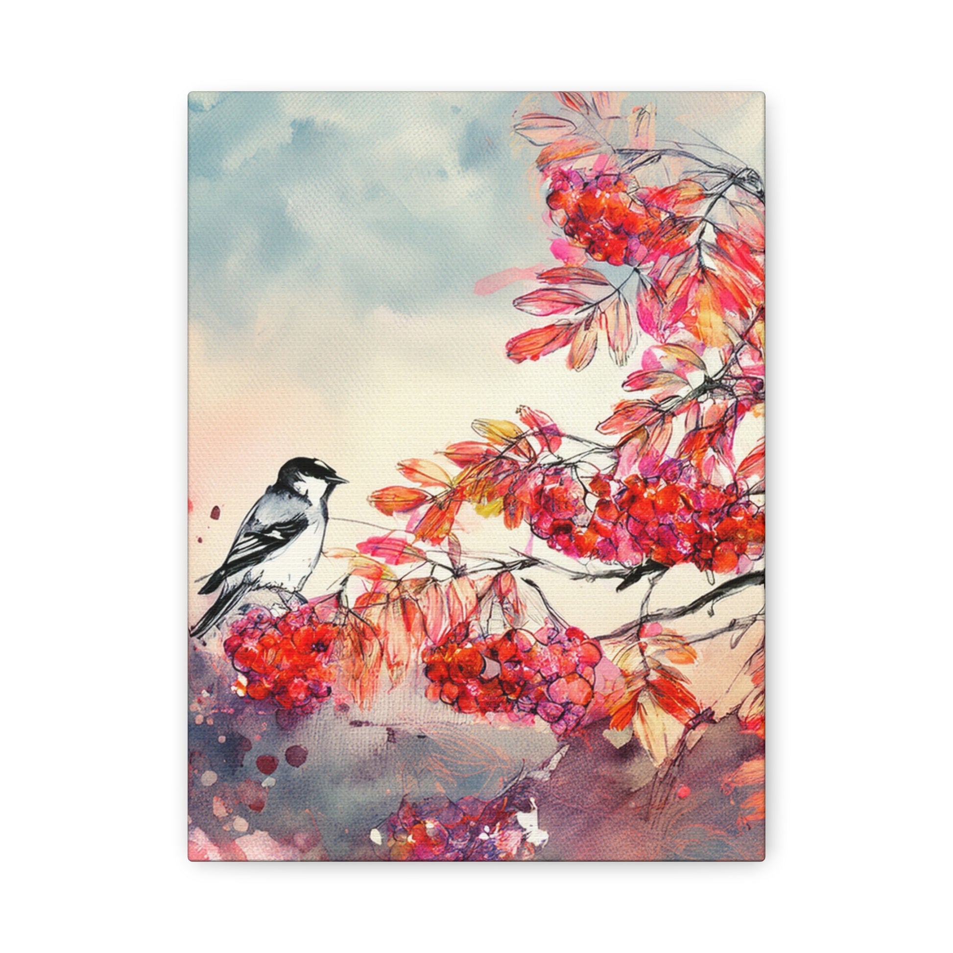 Canvas Wall Art - Rowan Songbird