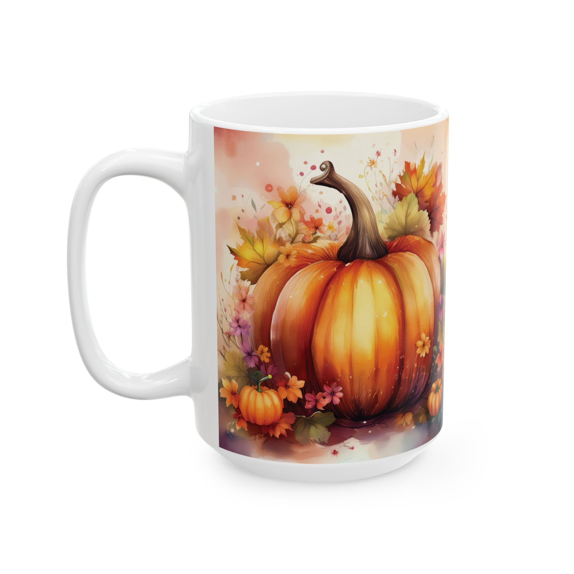 Ceramic Mug – Pumpkin Harvest