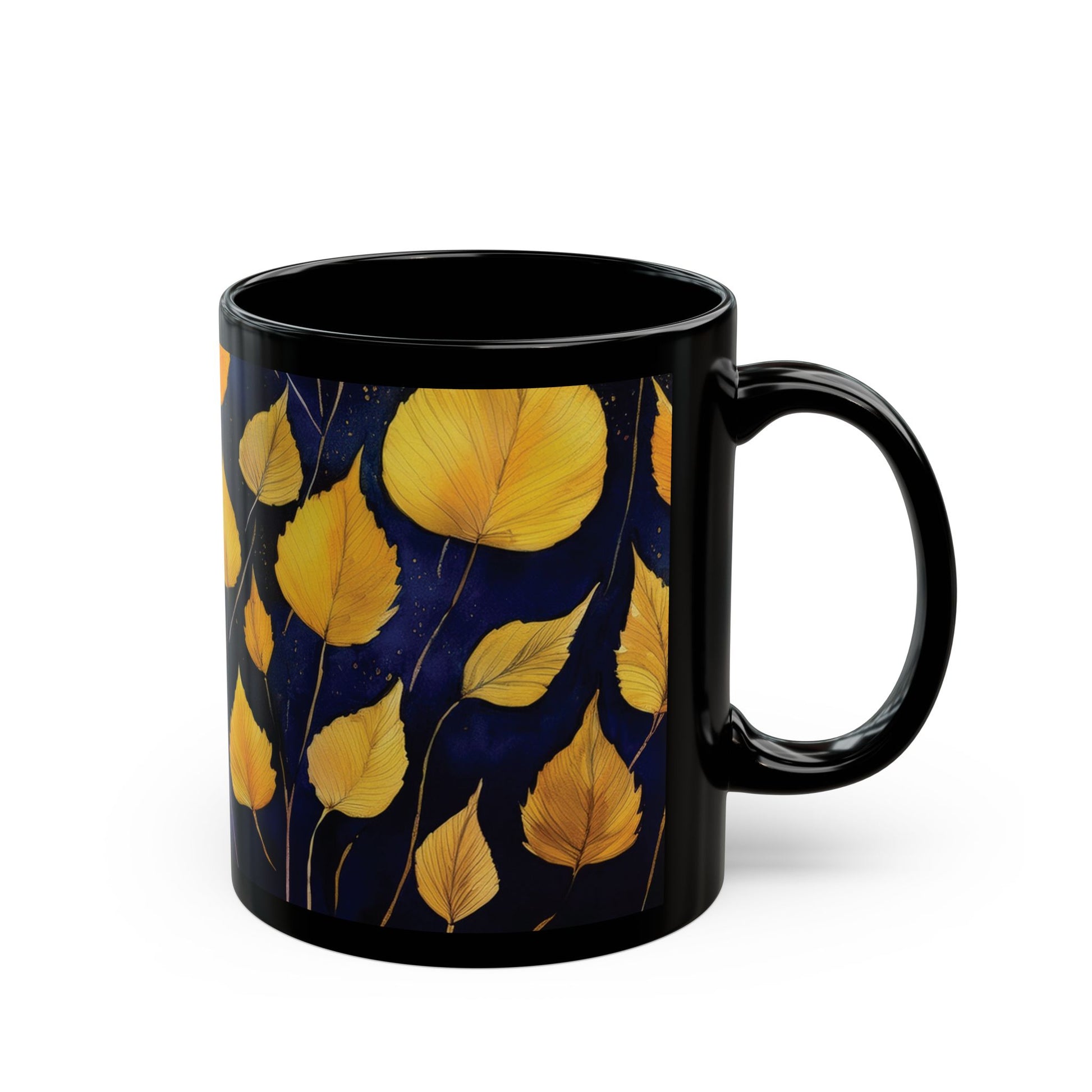 Ceramic Mug – Aspen Leaves
