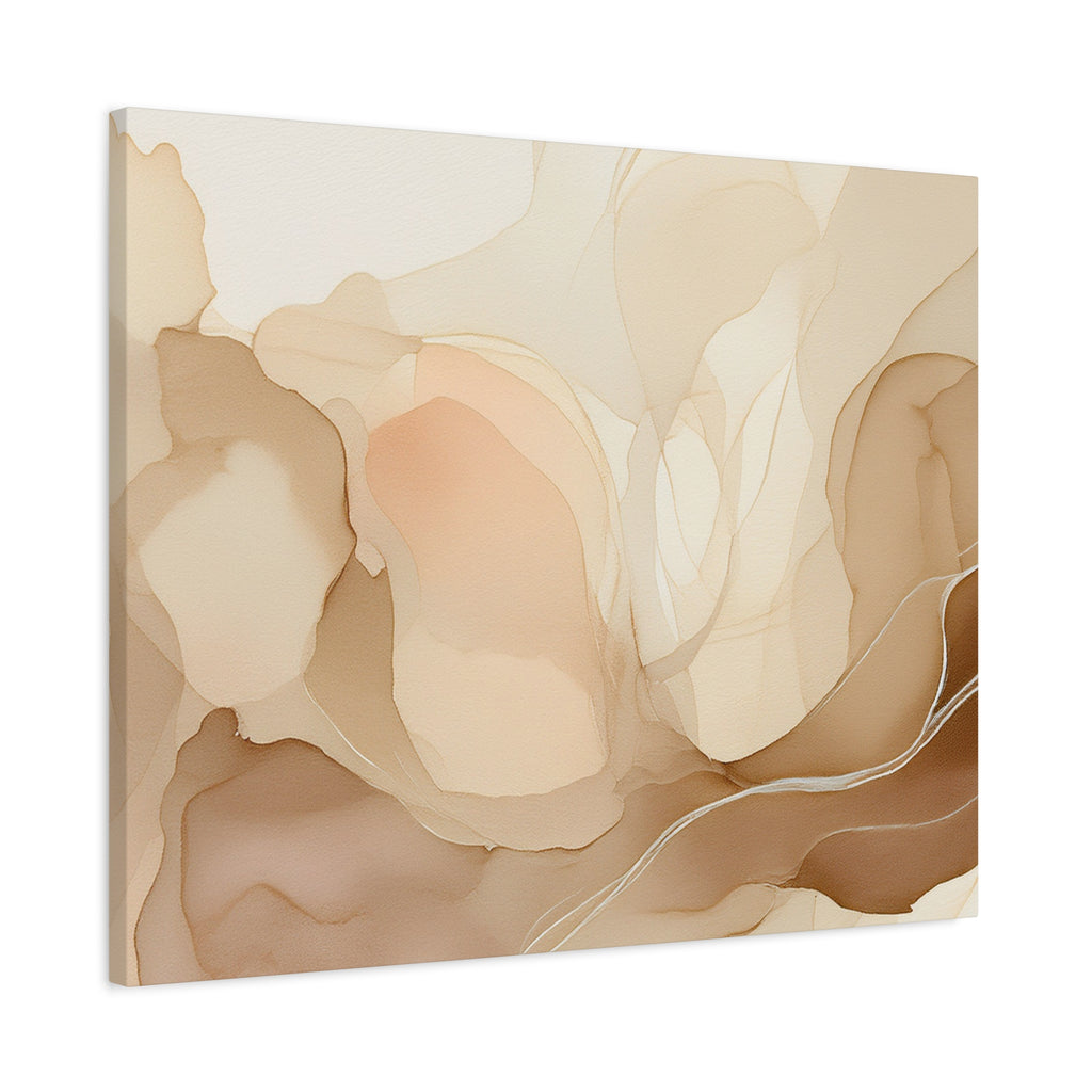 Canvas Wall Art – Desert Bloom Abstraction