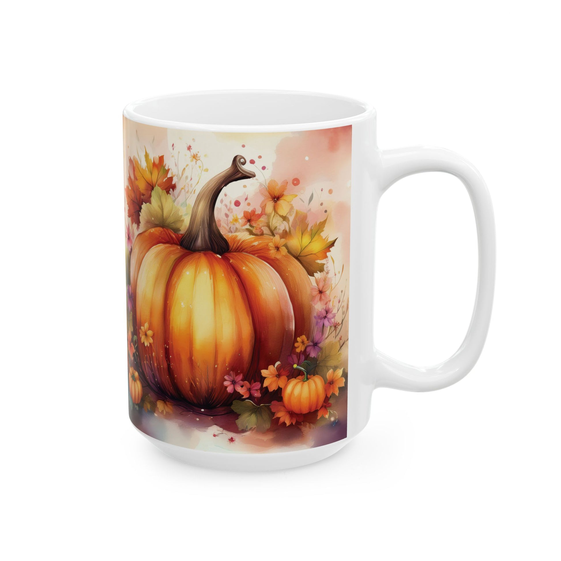 Ceramic Mug – Pumpkin Harvest