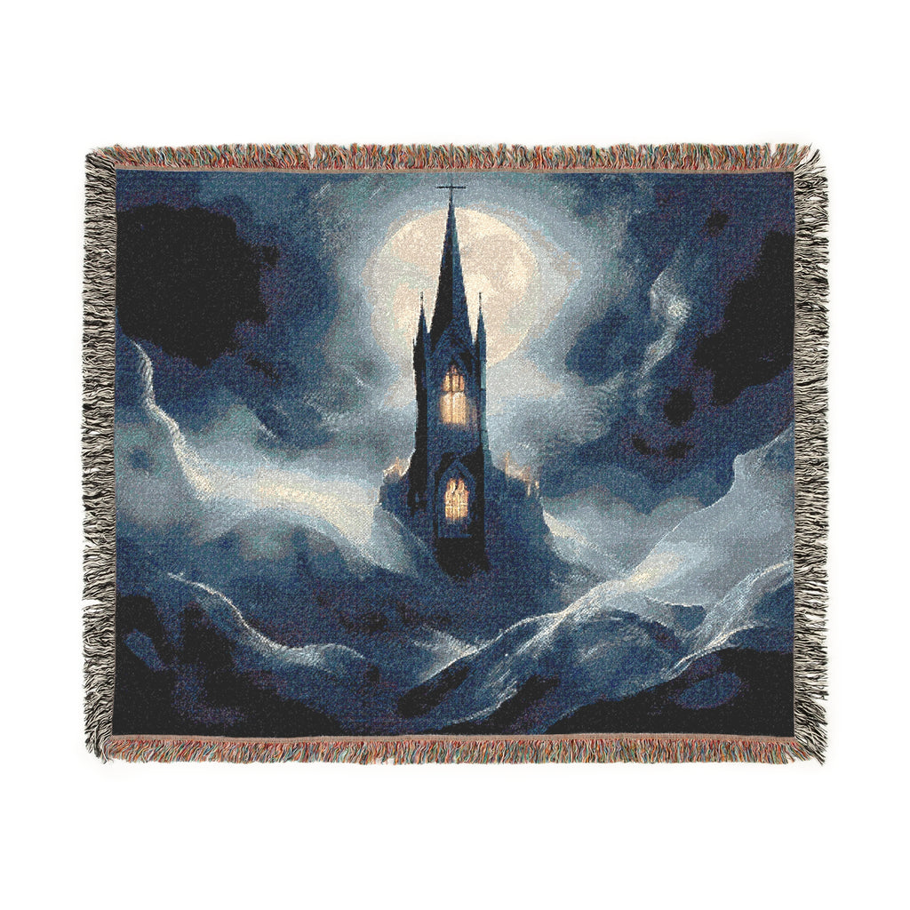 Woven Blanket - Midnight Belfry