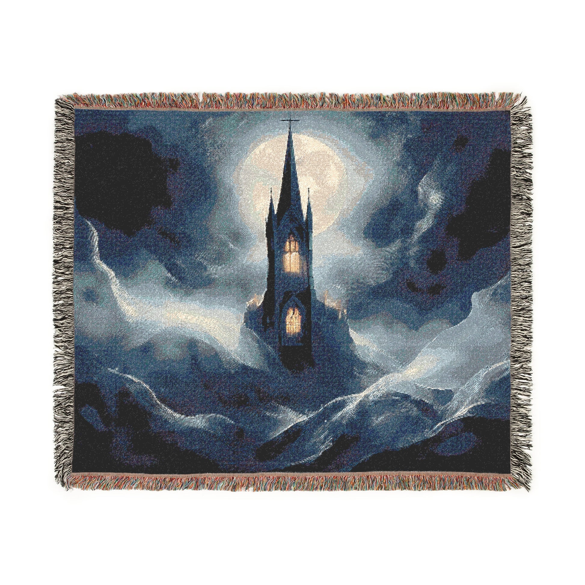 Woven Blanket - Midnight Belfry