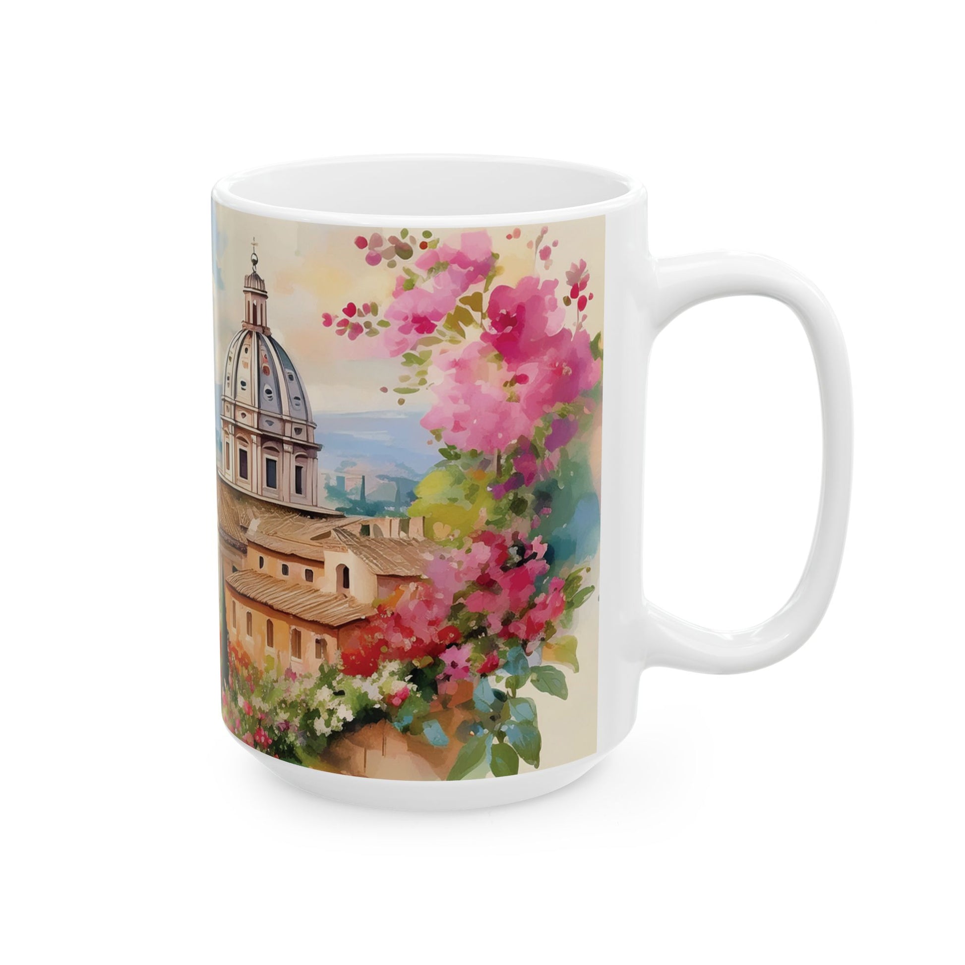Ceramic Mug – Italian Cityscape