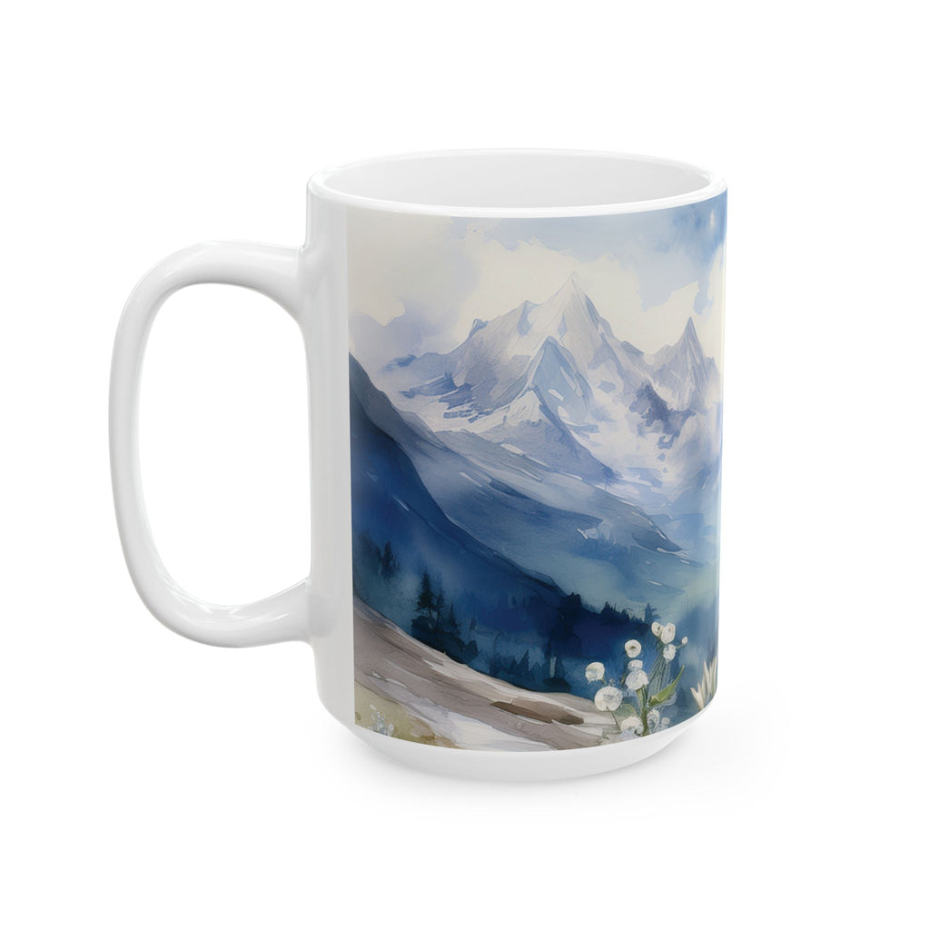 Ceramic Mug – Edelweiss Alps