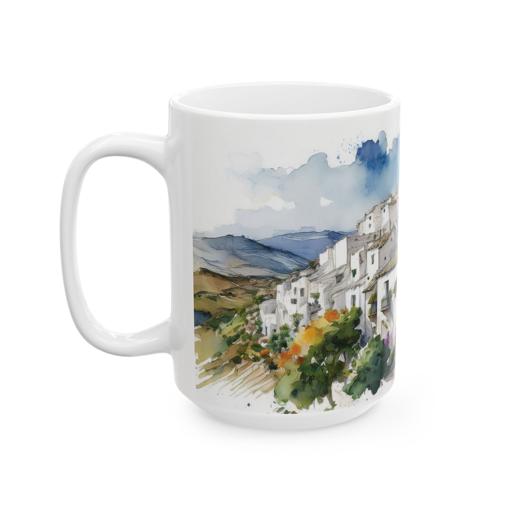 Ceramic Mug – Spain White Village