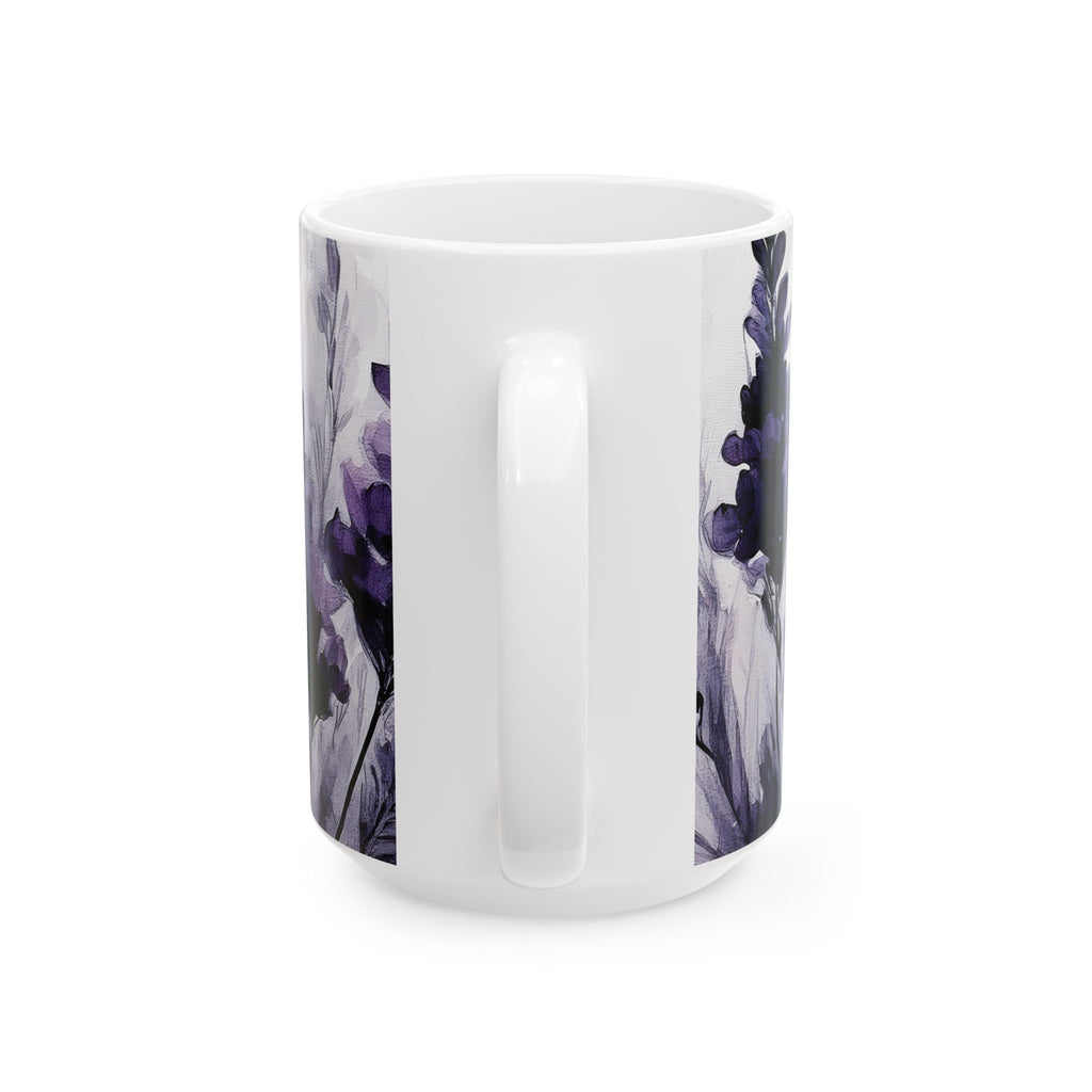 Ceramic Mug – Lavender Blooms