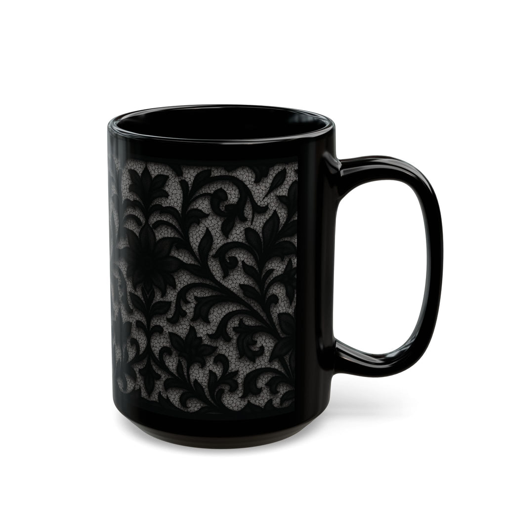 Mug - Midnight Elegance Timeless Lace