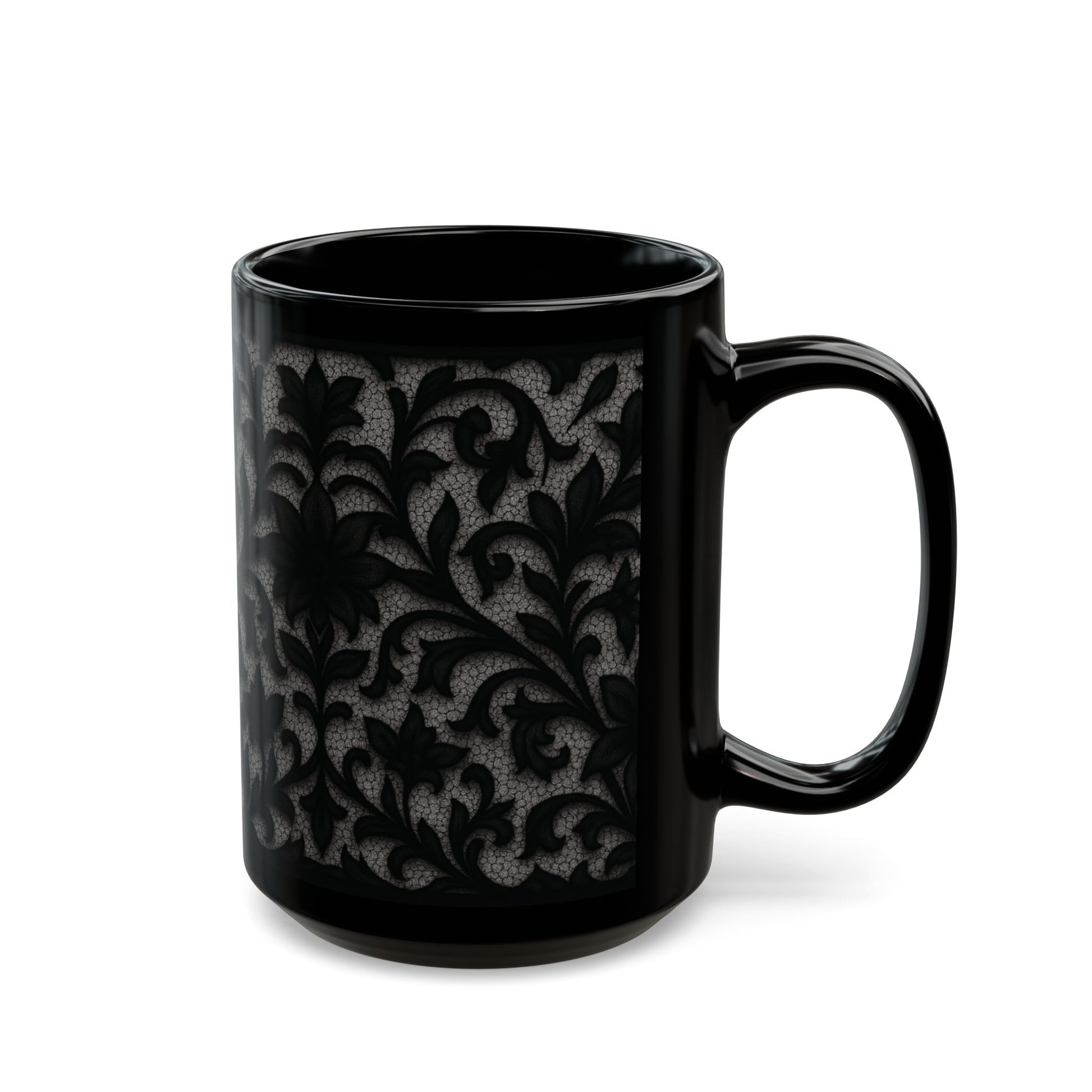 Mug - Midnight Elegance Timeless Lace