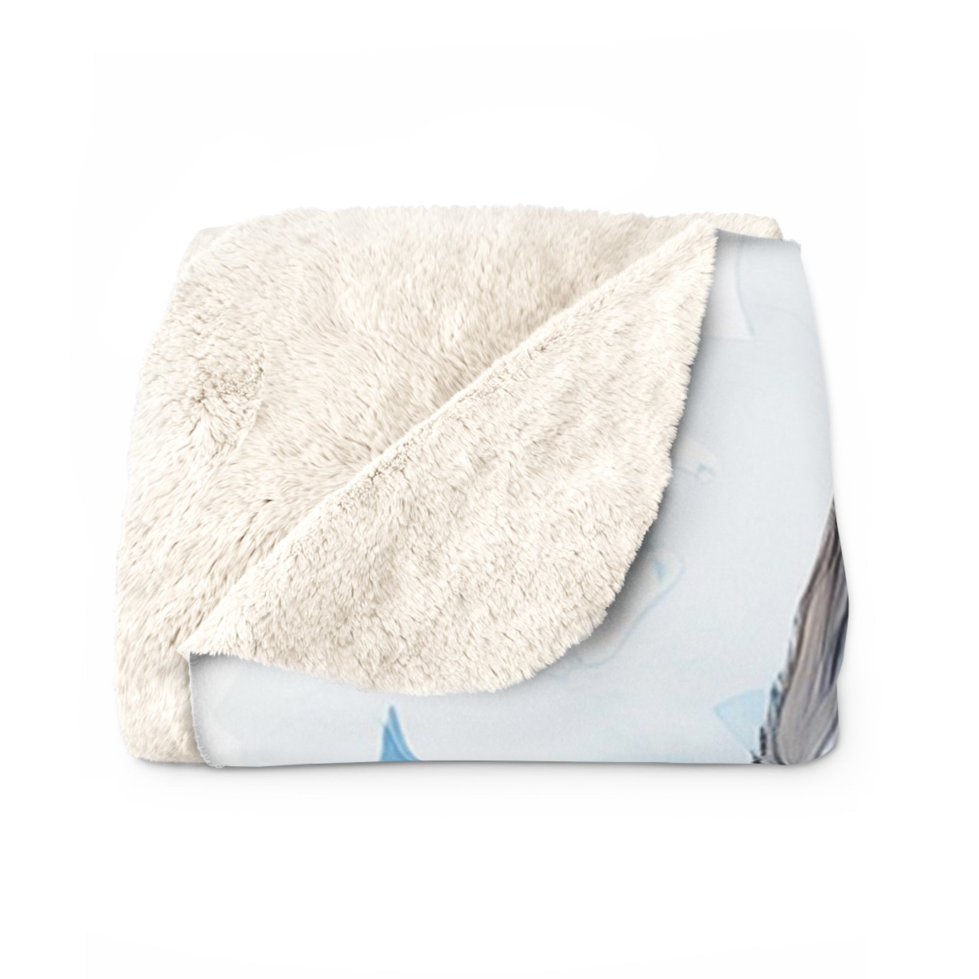 soft sherpa fleece blanket, warm cozy throw for couch or bedroom, thoughtful anniversary gift ideas for home décor lovers kjuut design