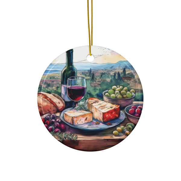 Ceramic Ornament – Mediterranean Table