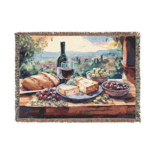Woven Blanket – Mediterranean Table