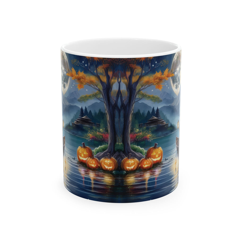 Ceramic Mug – Como Lake Fall Night
