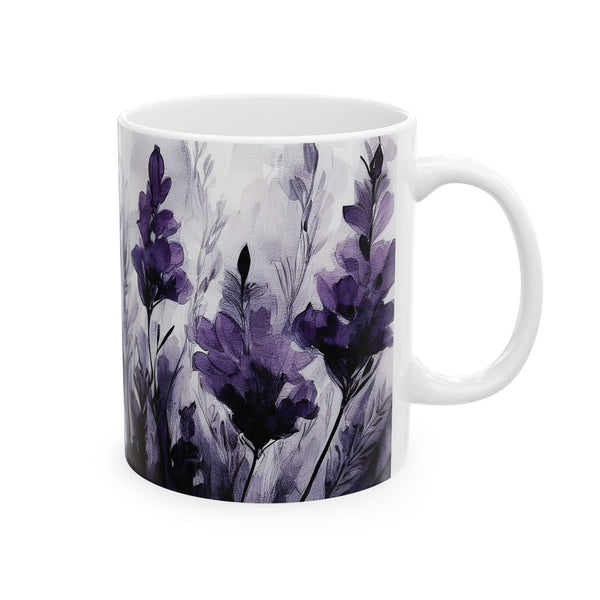 Ceramic Mug – Lavender Blooms