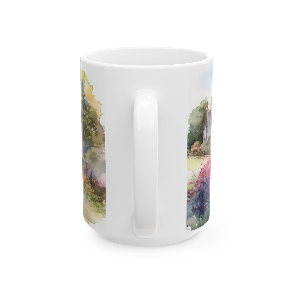 Ceramic Mug – Countryside Garden Path