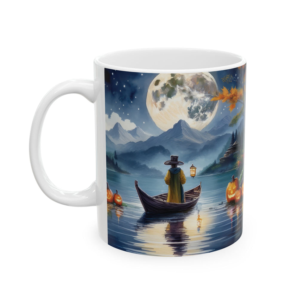 Ceramic Mug – Como Lake Fall Night