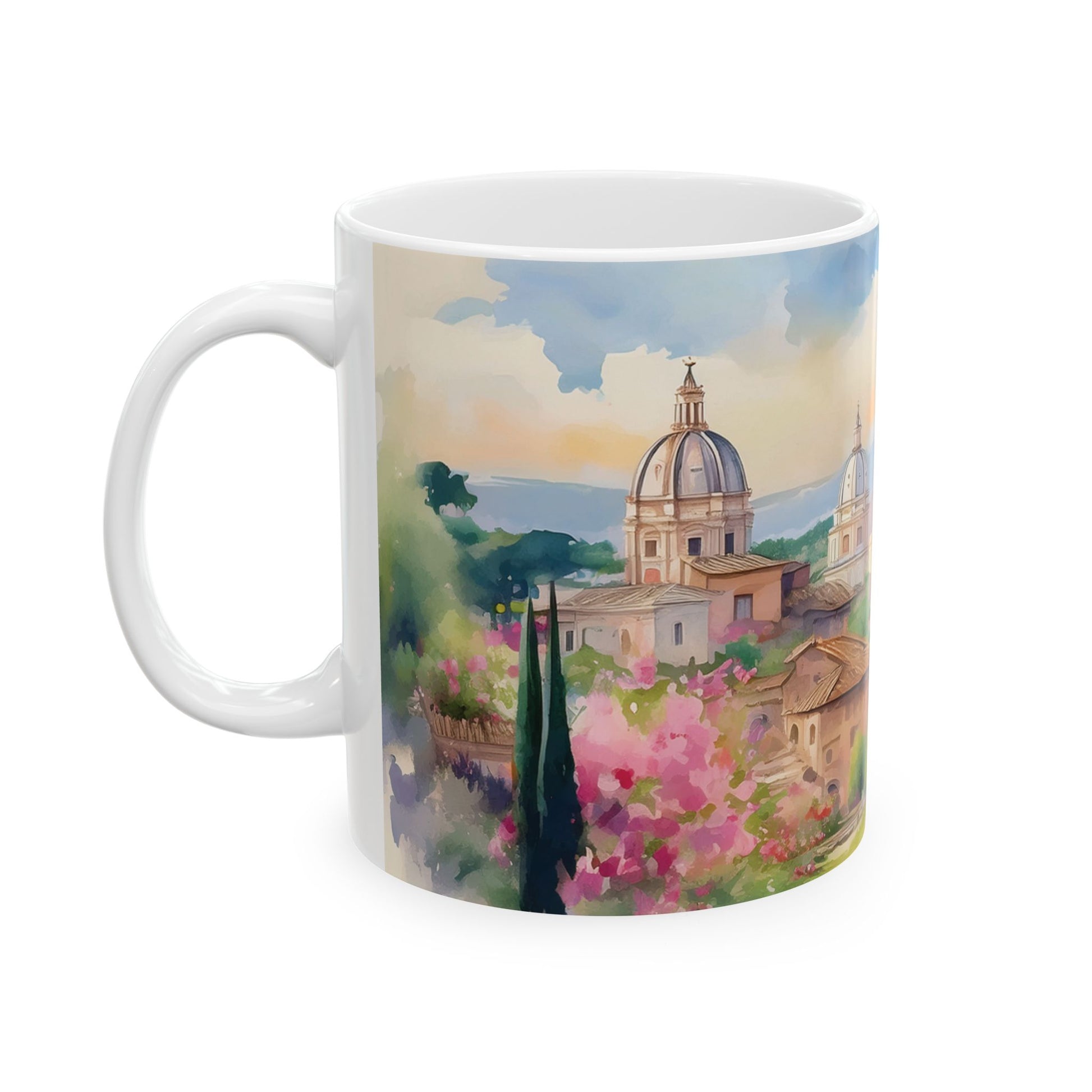 Ceramic Mug – Italian Cityscape
