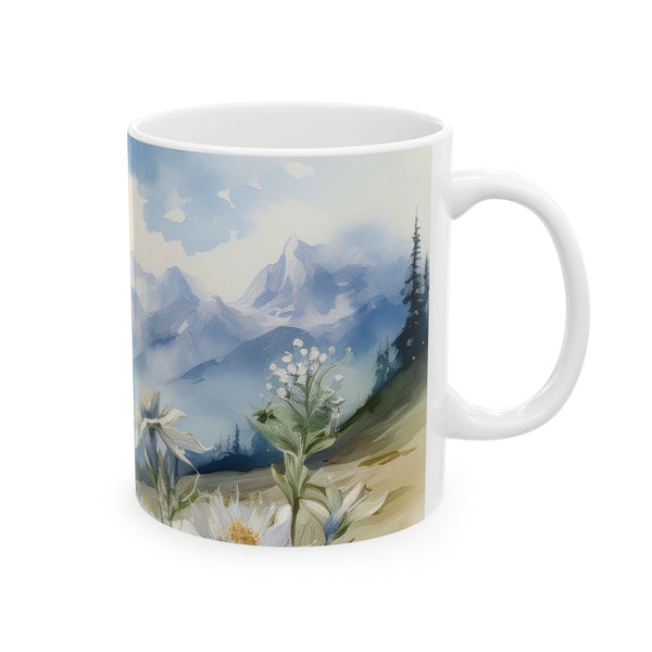 Ceramic Mug – Edelweiss Alps