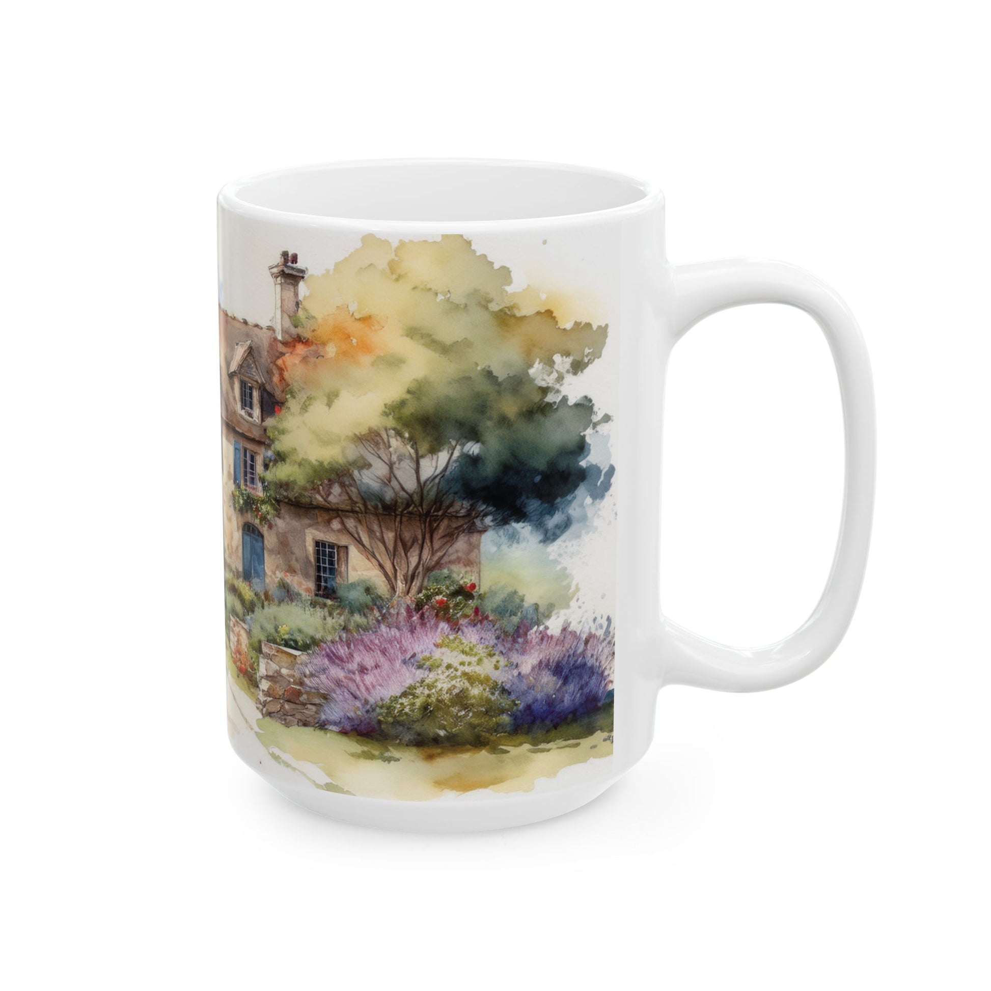 Ceramic Mug – France Countryside Cottage