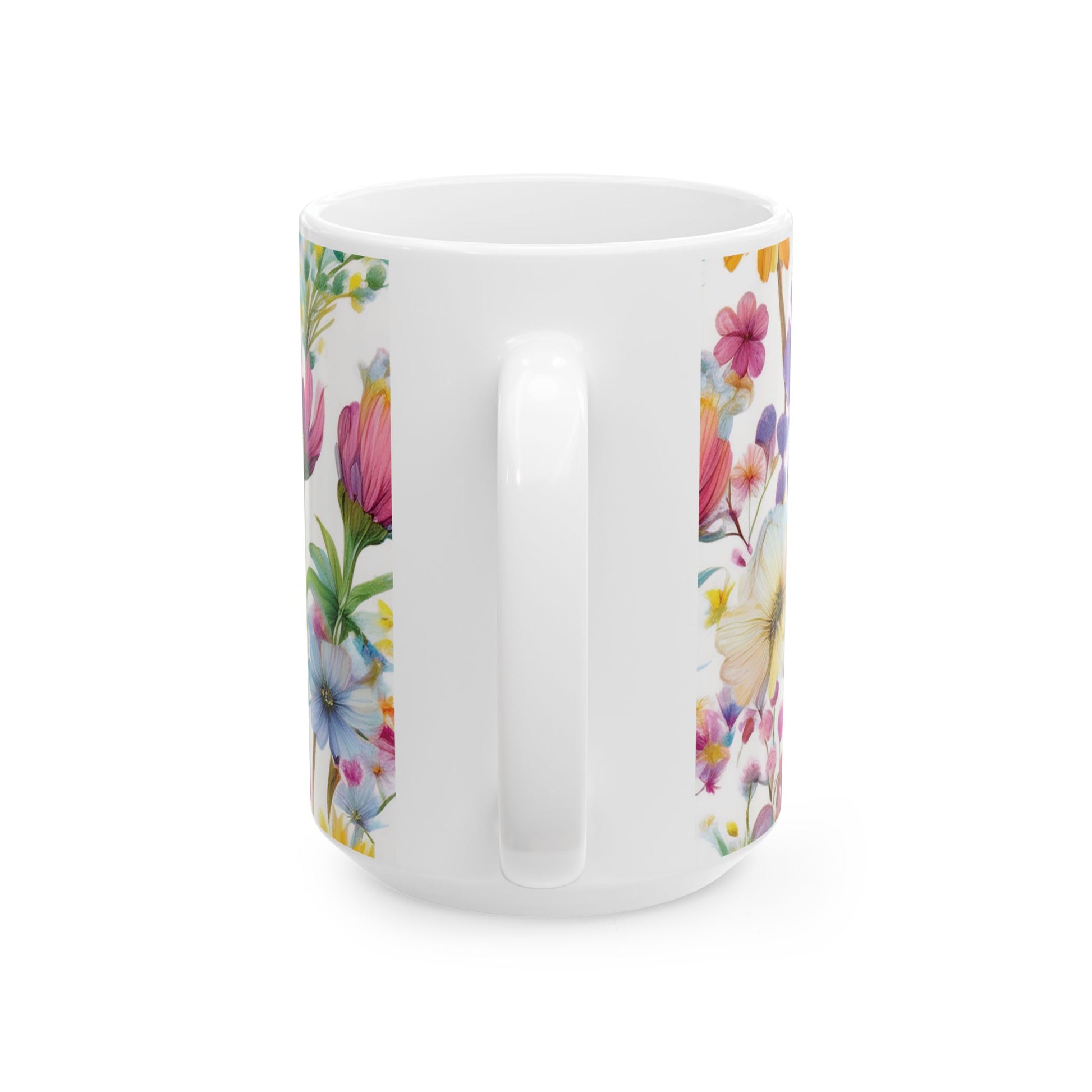 Ceramic Mug – Colorful Wildflowers