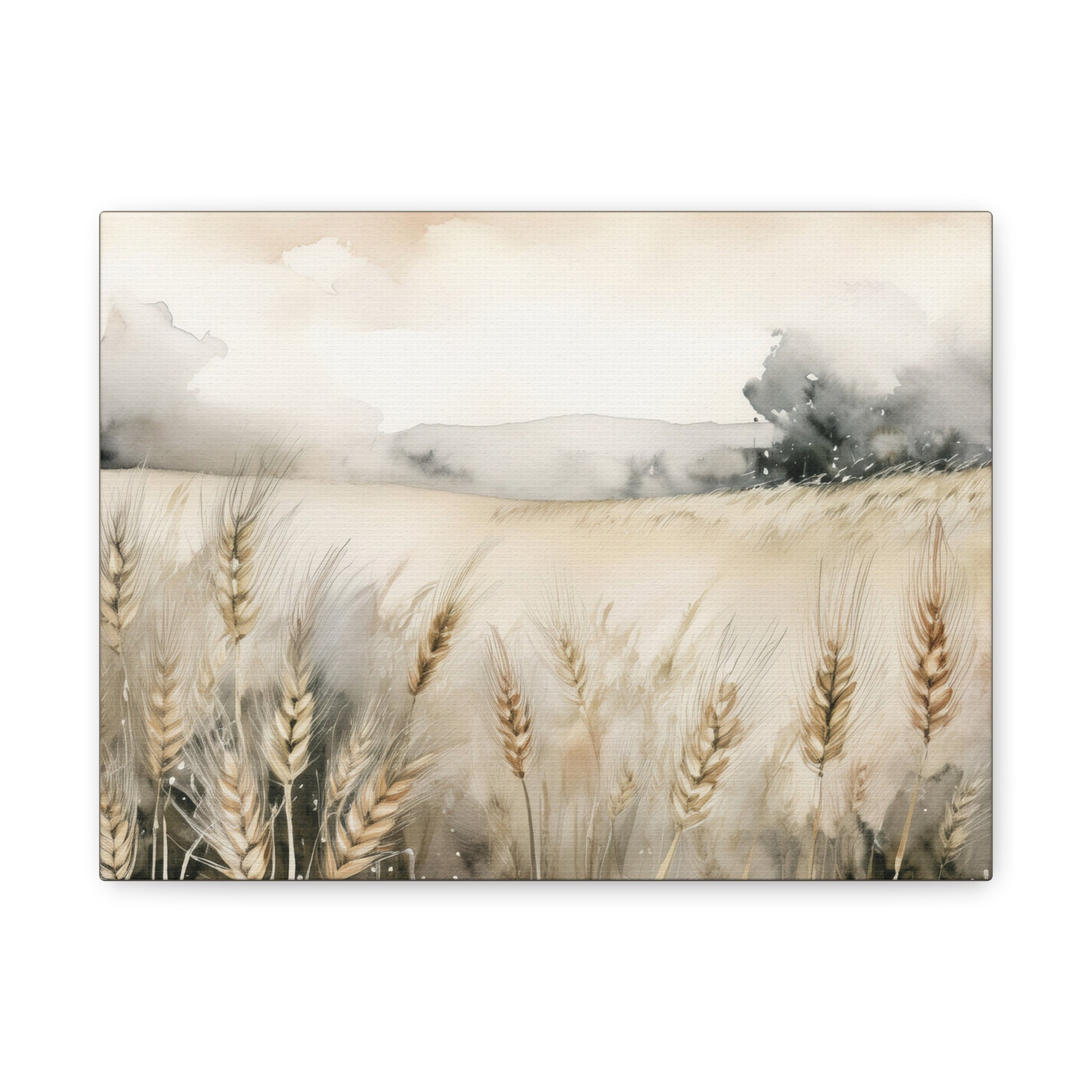 Canvas Wall Art - Field in the Mist