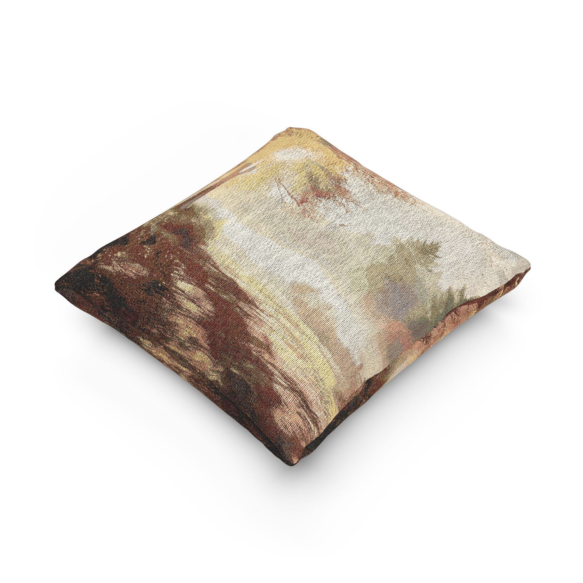 Woven Pillow – Autumn Sunrise